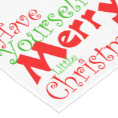 Heb Merry Kerstfeestay Tablerunner Korte Tafelloper (Hoek)