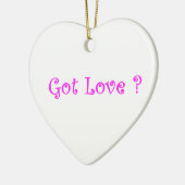 Heb ornament van het Liefde-hart (Links)