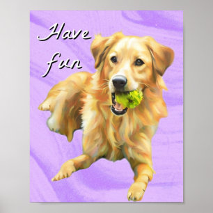 Heb plezier print, waarde poster papier (halfglans