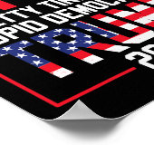 Heb PTSS  moe van stomme democraten Trump 2 Poster (Hoek)