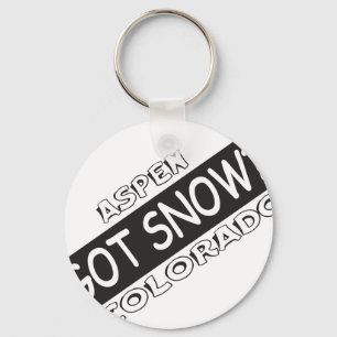 Heb sneeuw - Aspen Sleutelhanger
