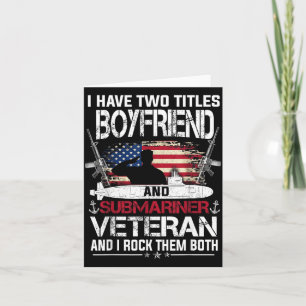 Heb twee titels Boyfirend en onderzeeërveteraan Kaart
