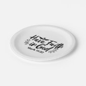 Heb vertrouwen in God Marcus 11:22 Inspirerend quo Papieren Bordje (Gekanteld)