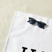 Heb vertrouwen in het gebed vet strandlaken (In situ)