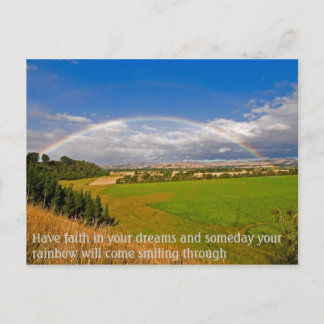 Heb vertrouwen in je dromen briefkaart