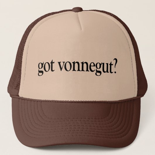 Heb Vonnegut Trucker Pet (Voorkant)
