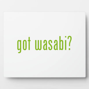 heb wasabi? fotoplaat