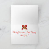 Heb zeer Kerstmis van de Troef Kaart (Binnen)