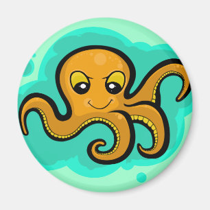 Heba de Octopus Character Magneet