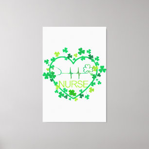 Hebben een Australische Herder Hond Lucky Charm St Canvas Afdruk