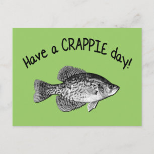 HEBBEN EEN CRAPPIE DAG BRIEFKAART