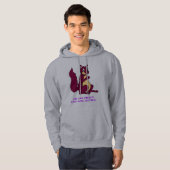 Hebben je ouders ooit kinderen gehad? hoodie (Voorkant volledig)