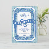  hebben we O-Fish-Ally Verplaatst Zee Sardine Kaart (Staand voorkant)