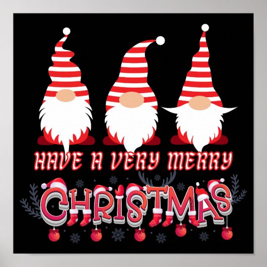 HEBBEN ZEER MERRY CHRISTMAS POSTER (Voorkant)