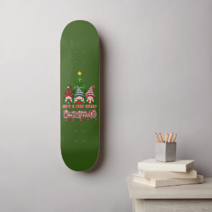 HEBBEN ZEER MERRY CHRISTMAS SKATEBOARD