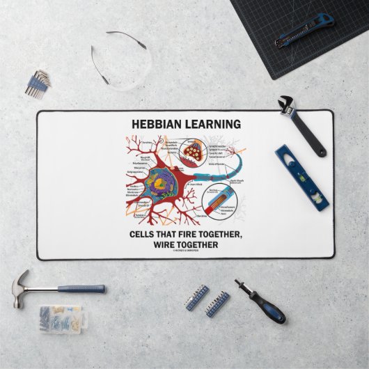 Hebbian Learning Cells Fire Together Wire Samen Bureaumat (Werkstation)