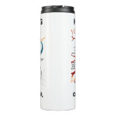 Hebbian Learning Cells Fire Together Wire Samen Thermosbeker (Achterkant)