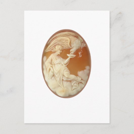 Hebe Feeding the Eagle of Zeus Briefkaart (Voorkant)
