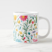 Hebreeën 11:1 Reuzen koffiemok Extra Grote Beker (Rechts)