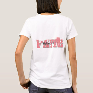 Hebreeën 11:1 t-shirt
