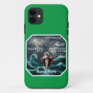 Hebreeën 13:6 Geloof boven vrees, bevestiging van  iPhone 11 Hoesje