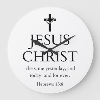 Hebreeën 13:8 Statenvertaling Jezus Christus Onver Grote Klok