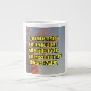 Hebreeën 8:12 WEBU mok