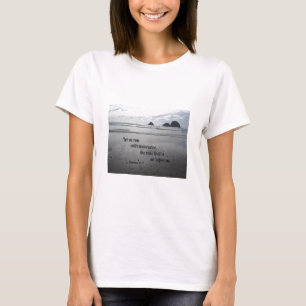 Hebreeuws 12:1 Laten we met duurzaamheid lopen... T-shirt