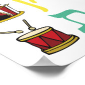 Hebreeuws Alfabet Poster (Hoek)