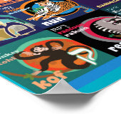 Hebreeuws Alfabet Poster (Hoek)