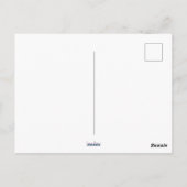 Hebreeuws Chag Sameach - Happy Holiday Waterverf Briefkaart (Achterkant)