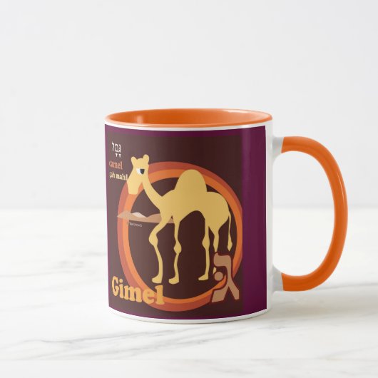 Hebreeuws Coffee Mugs Mok (Rechts)