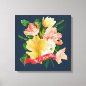 Hebreeuws: Eshet Chayil - (Joodse) Vrouw van Valor Canvas Afdruk (Voorkant)