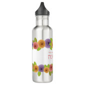 HEBREEUWS gepersonaliseerde  bloemen Waterfles (Links)
