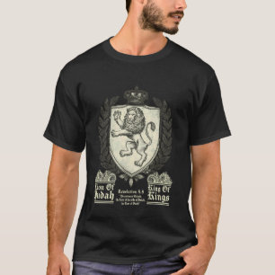 Hebreeuws Israeliet YHWH Leeuw van Juda Yahweh Ras T-shirt