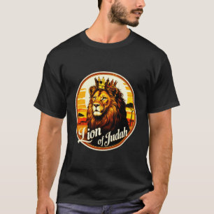 Hebreeuws Israeliet YHWH Leeuw van Juda Yahweh Ras T-shirt