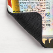 Hebreeuws Letter Art Mousepad Muismat (Hoek)