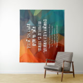 Hebreeuws Modeh Ani Joods gebed voor kinderen Wandkleed (In situ)