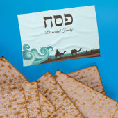 Hebreeuws Pesach Pesach Handwas Theedoek