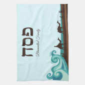 Hebreeuws Pesach Pesach Handwas Theedoek (Verticaal)