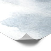 Hebreeuws Shema Israel Joodse Prayer Torah/Bijbels Poster (Hoek)