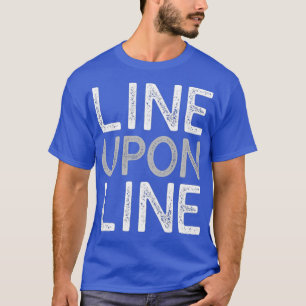 Hebreeuwse Israëlische lijn op lijn T-shirt