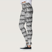 Hebreeuwse leggings - Grafiet (Links)