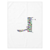 Hebreeuwse letter Dalet Tafelkleed (Voorkant)