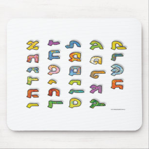 Hebreeuwse letters muismat