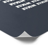 Hebreeuwse Typografie "EMMET" - "The Truth" Light Poster (Hoek)