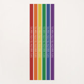 Hebreeuwse zegeling - Joodse steun voor lesbische, Yogamat (Voorkant)