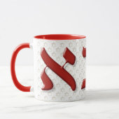 Hébreu de la tasse d'Abba (Gauche)