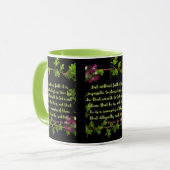 Hébreux 11:6 KJV Bible Verse Pic Mug à deux tons (Devant gauche)