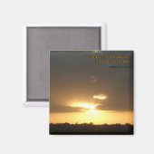 Hébreux 11 vs 3 | Magnet (Recto/Verso)